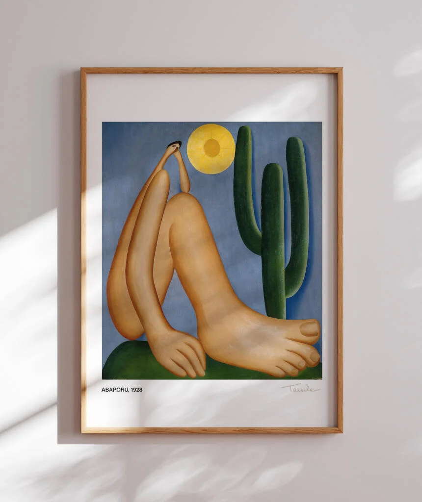 Quadro Abaporu Tarsila do Amaral Parceria Oficial