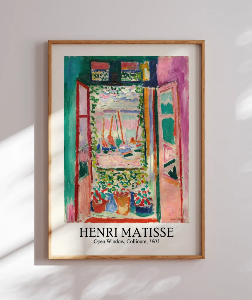 Quadro Decorativo Henri Matisse Open Window